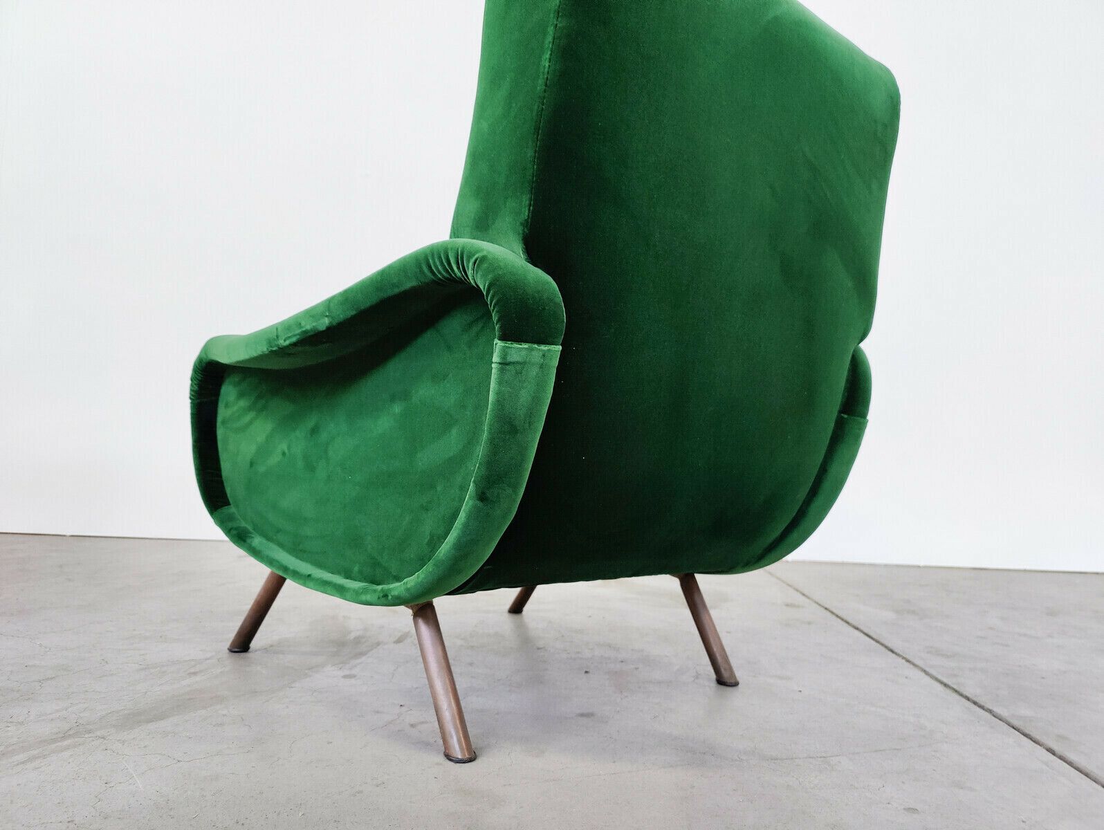 photo for sale Pair Of Mid Century "Lady" Armchairs By Marco Zanuso For Arflex