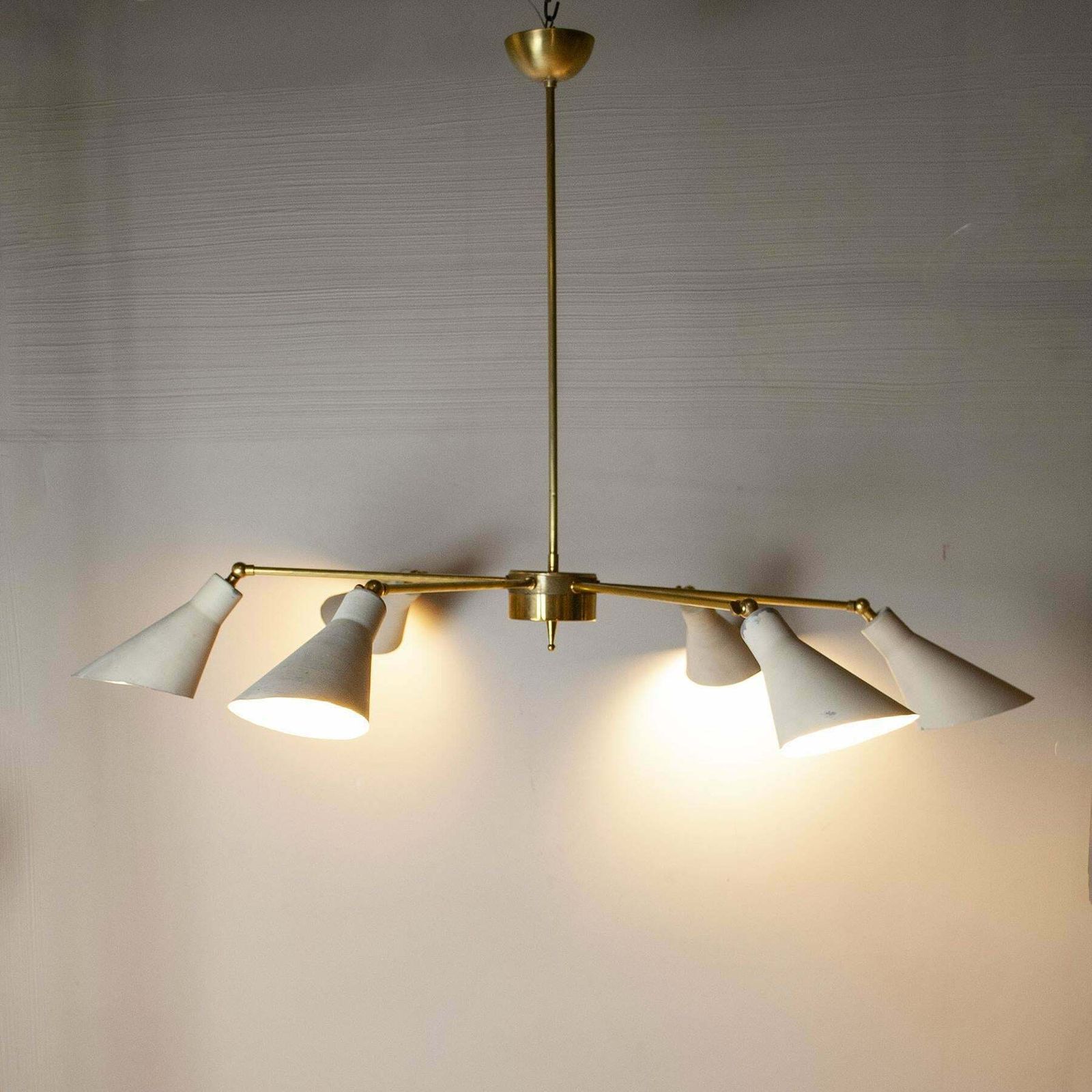 Sputnik Chandelier Stilnovo Style From The Fifties photo 1985.24