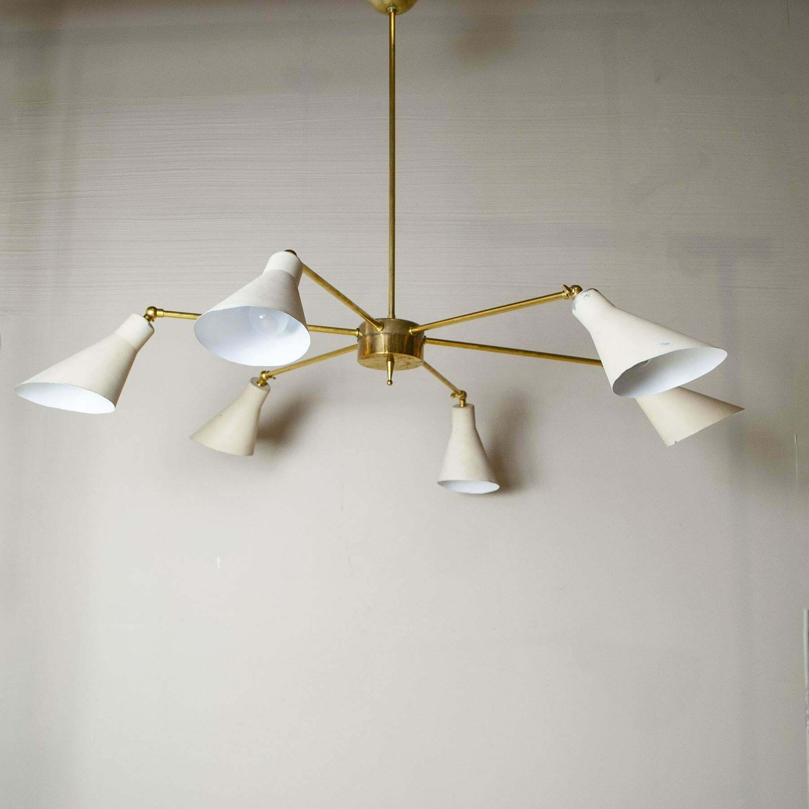 photo for sale Sputnik Chandelier Stilnovo Style From The Fifties