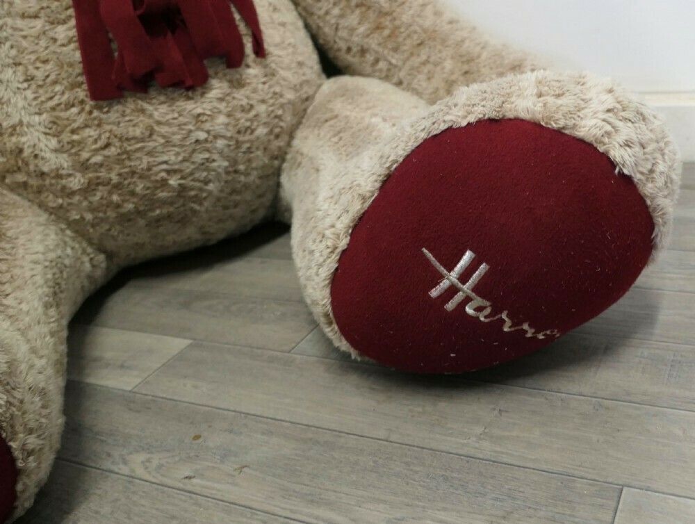 5ft Tall Giant Harrods Shop Display Teddy Bear photo for sale