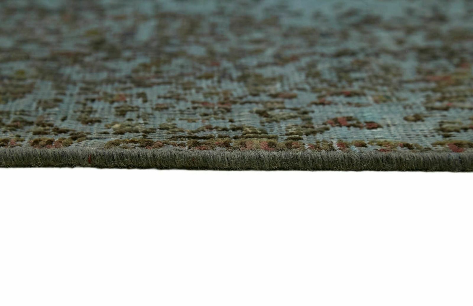 Handmade Grey 378 X 294 Cm Over Dyed Large Area Rug photo vintage