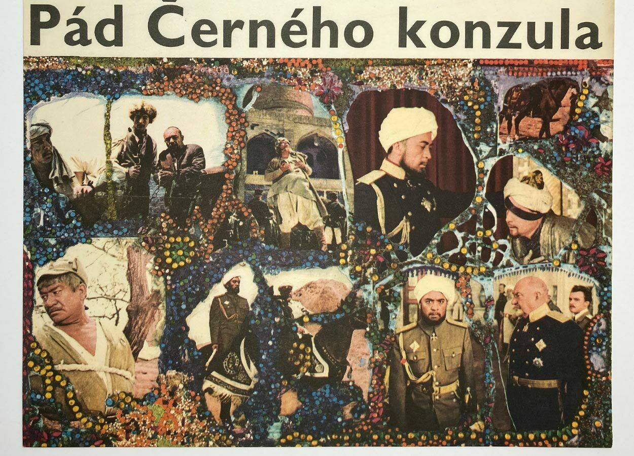 Movie Poster, Murder Of The Black Consul, Bedřich Dlouhý, 1971 photo for sale