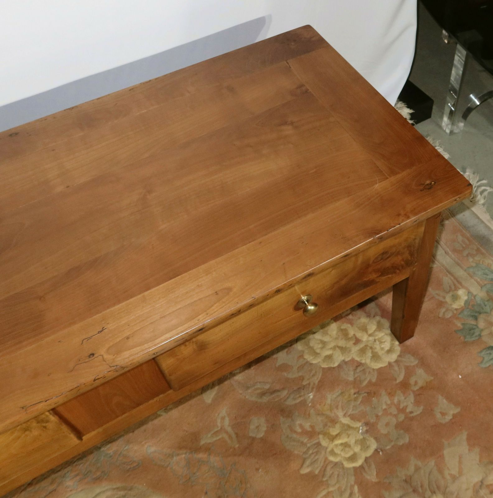Living Room Coffee Table In Solid Cherry, 19th Century photo buy