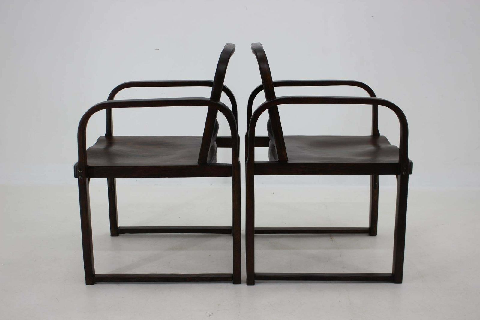 photo furniture 1930s Pair Of Thonet Bentwood Armchairs A745 By Tatra,Czechoslovakia
