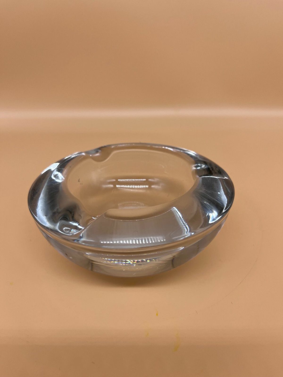 Crystal Ashtray, 1970s, Vintage photo 66.96000000000001