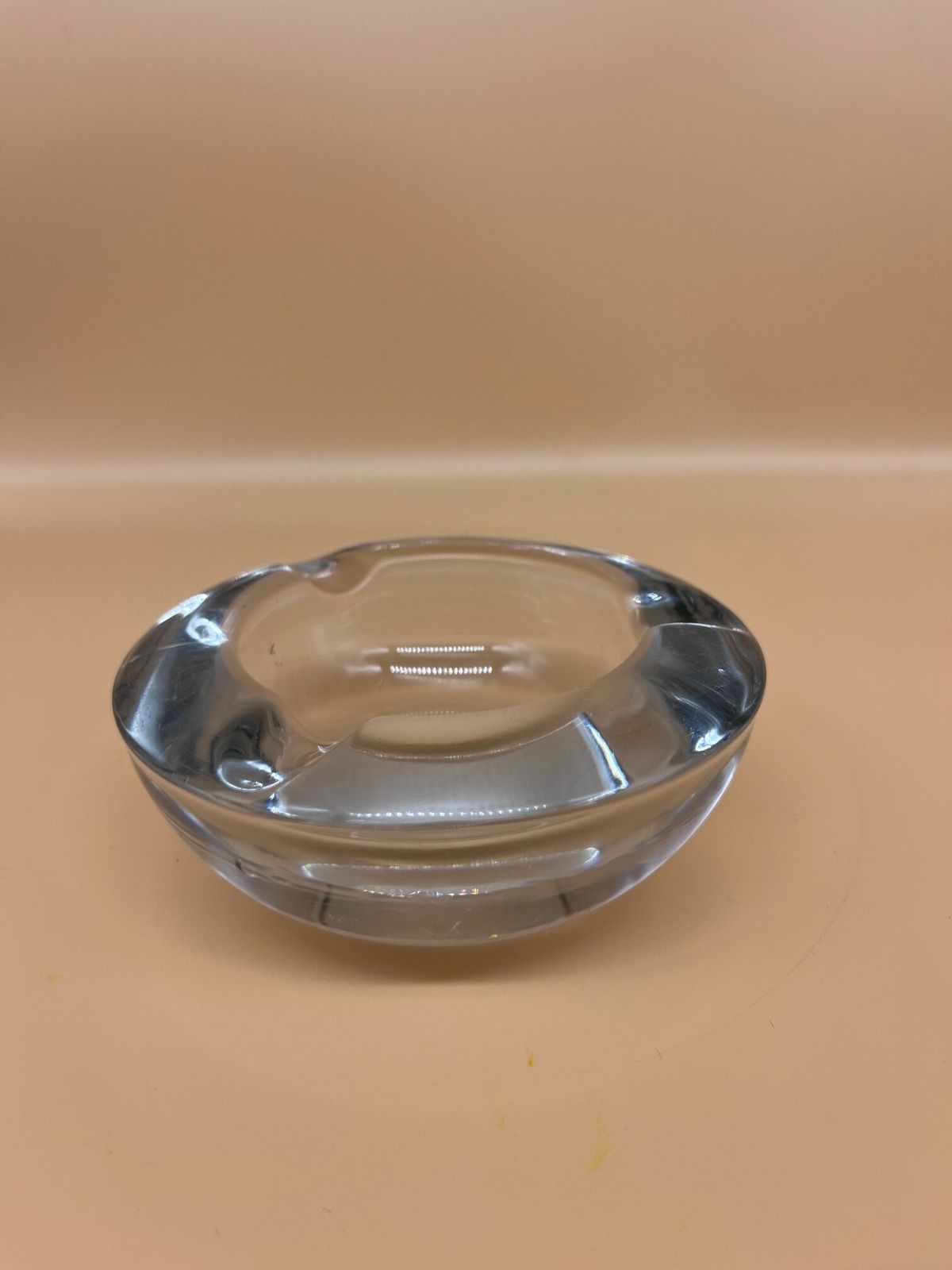 Crystal Ashtray, 1970s, Vintage photo vintage