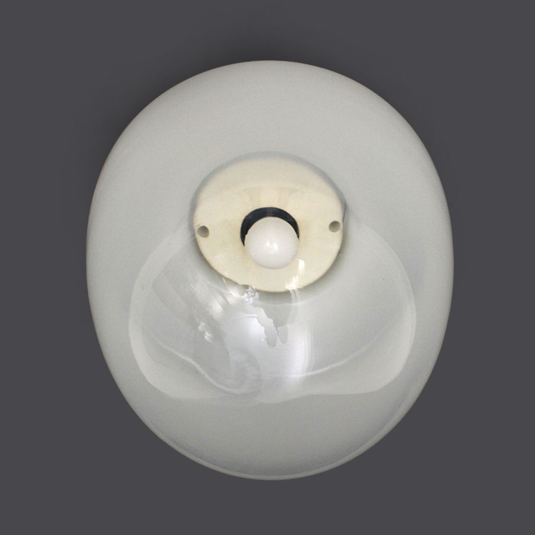 “Ebe 34”  Ceiling Light In Murano Glass By Giusto Toso For Leucos, 1970s photo vintage
