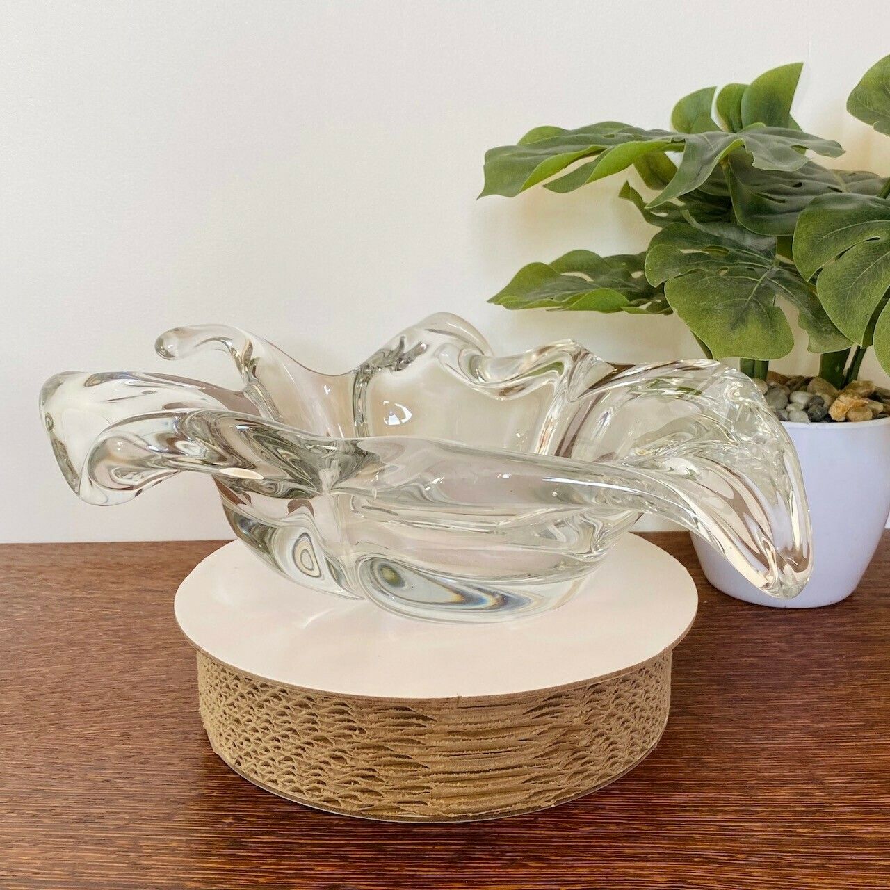 Cristallerie De Lorraine Leaf Bowl photo 62.0