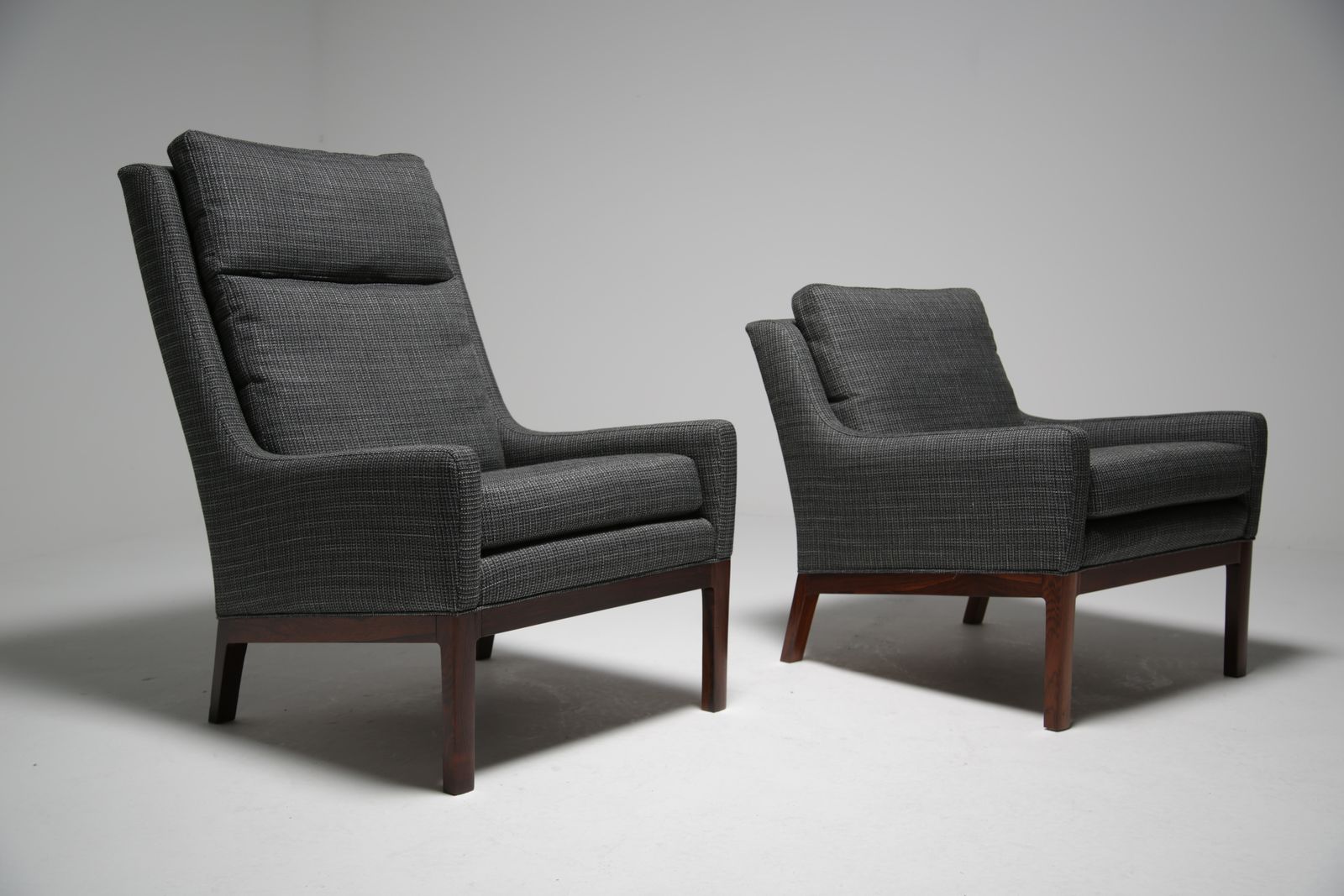 Kai Lyngfeldt Larsen Armchairs For Soren Willadsen Møbelfabrik. photo vinterior