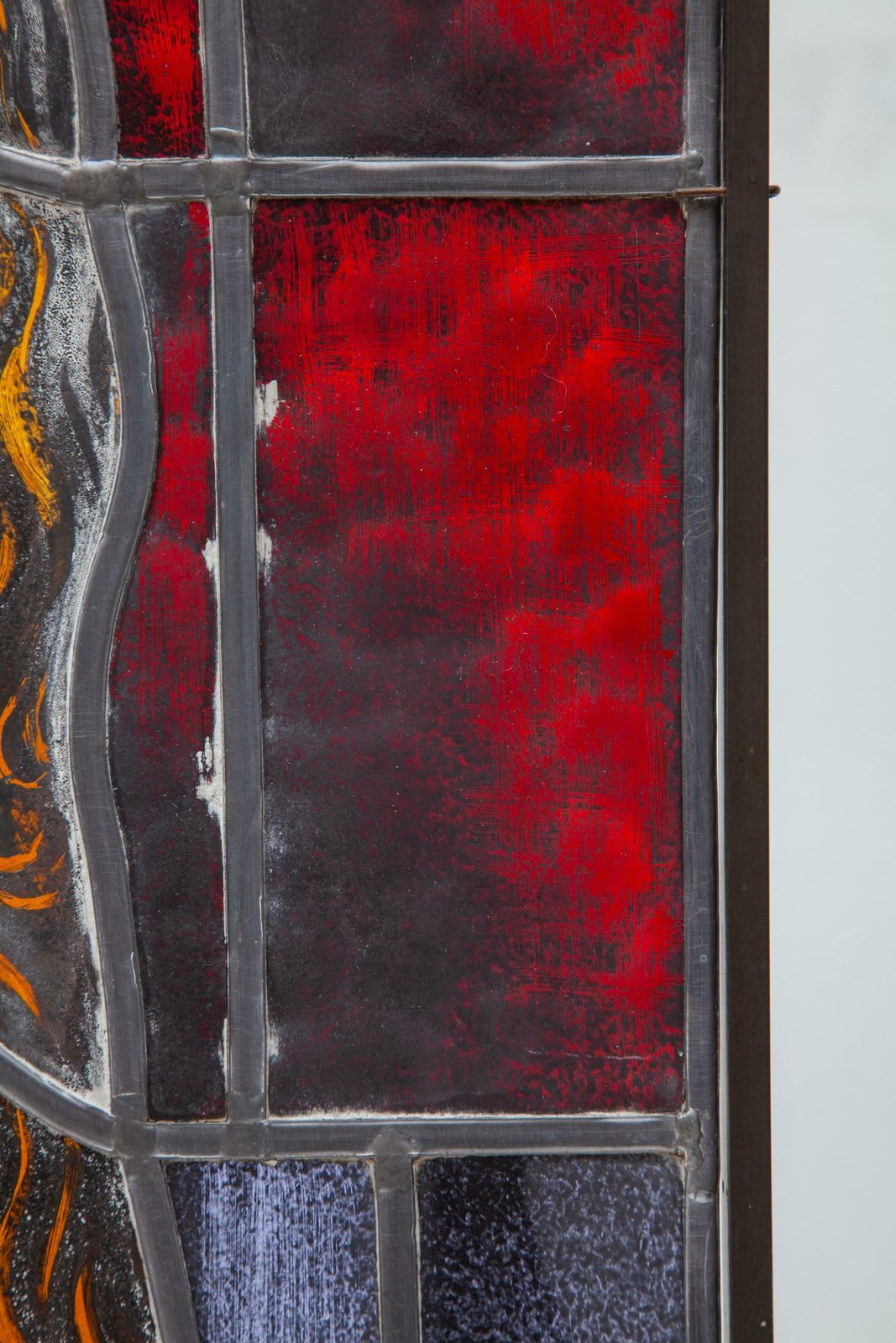 Art Deco Stained Glass, Belgium Artist, 1930s photo 1917.04