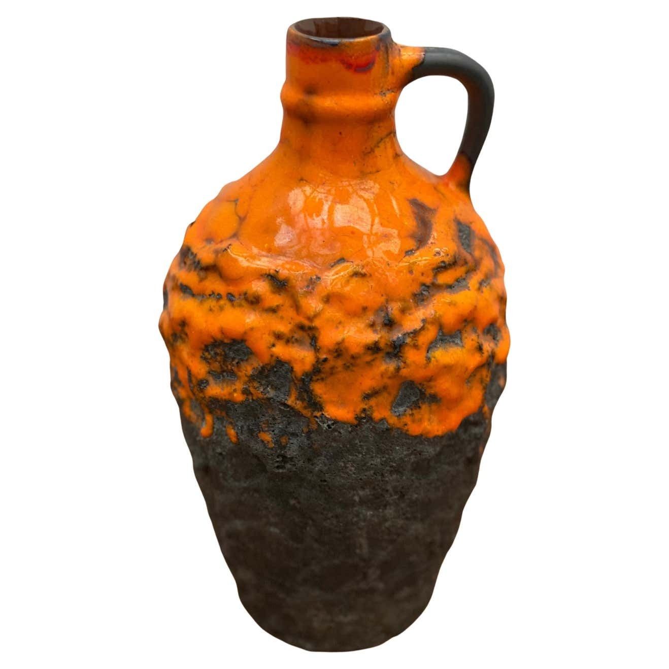 Fat Lava Ceramic Vase Carstens Tönnieshof, Germany, 1960s