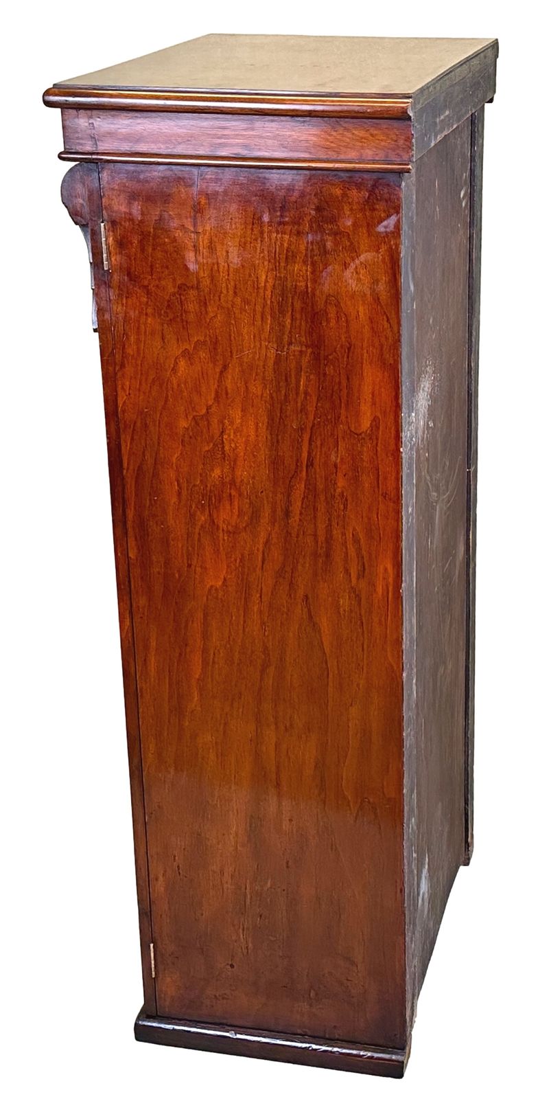 Furniture Walnut 19th Century Wellington Chest (England, Circa 1880) photo
