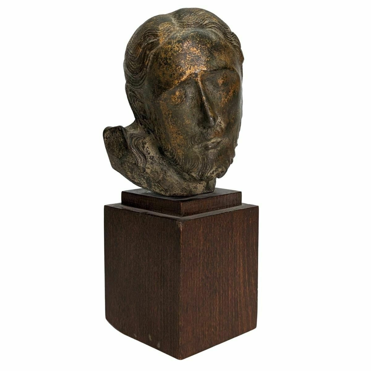 Head Of Christ In Bronze, 18th Century And Earlier photo furniture