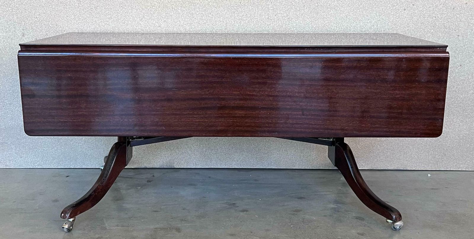 Mid Century Modern Convertible Liftable Coffee Dining Table photo for sale