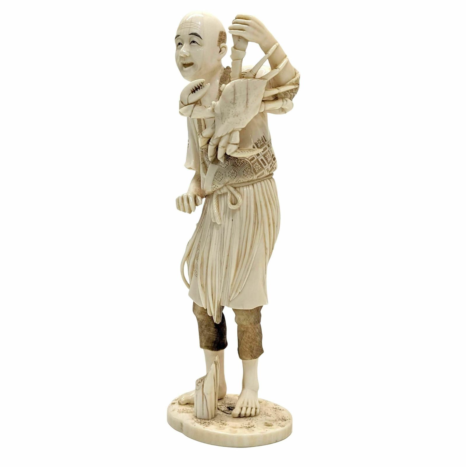 Okimomo In Ivory, Xixth Century The Mother The Son And The Hens photo furniture