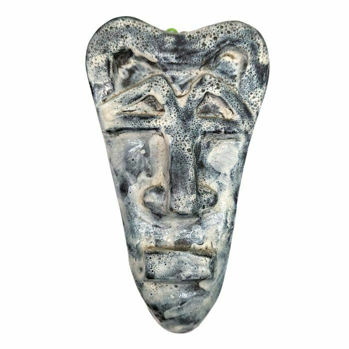 50s/60s Ceramic Mask Sculpture By Paulette Toma