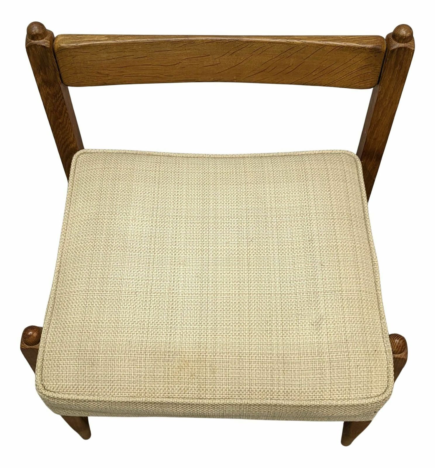 Oak Chair From The 1950 Guillerme And Chambron Period photo 1111.0