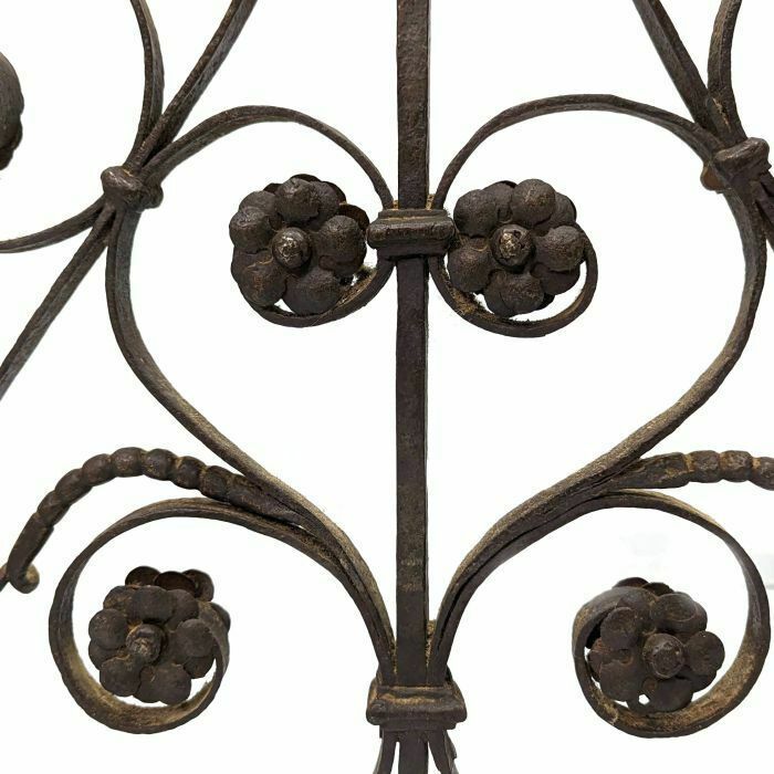 18th Century Wrought Iron Fireplace Screen photo vinterior