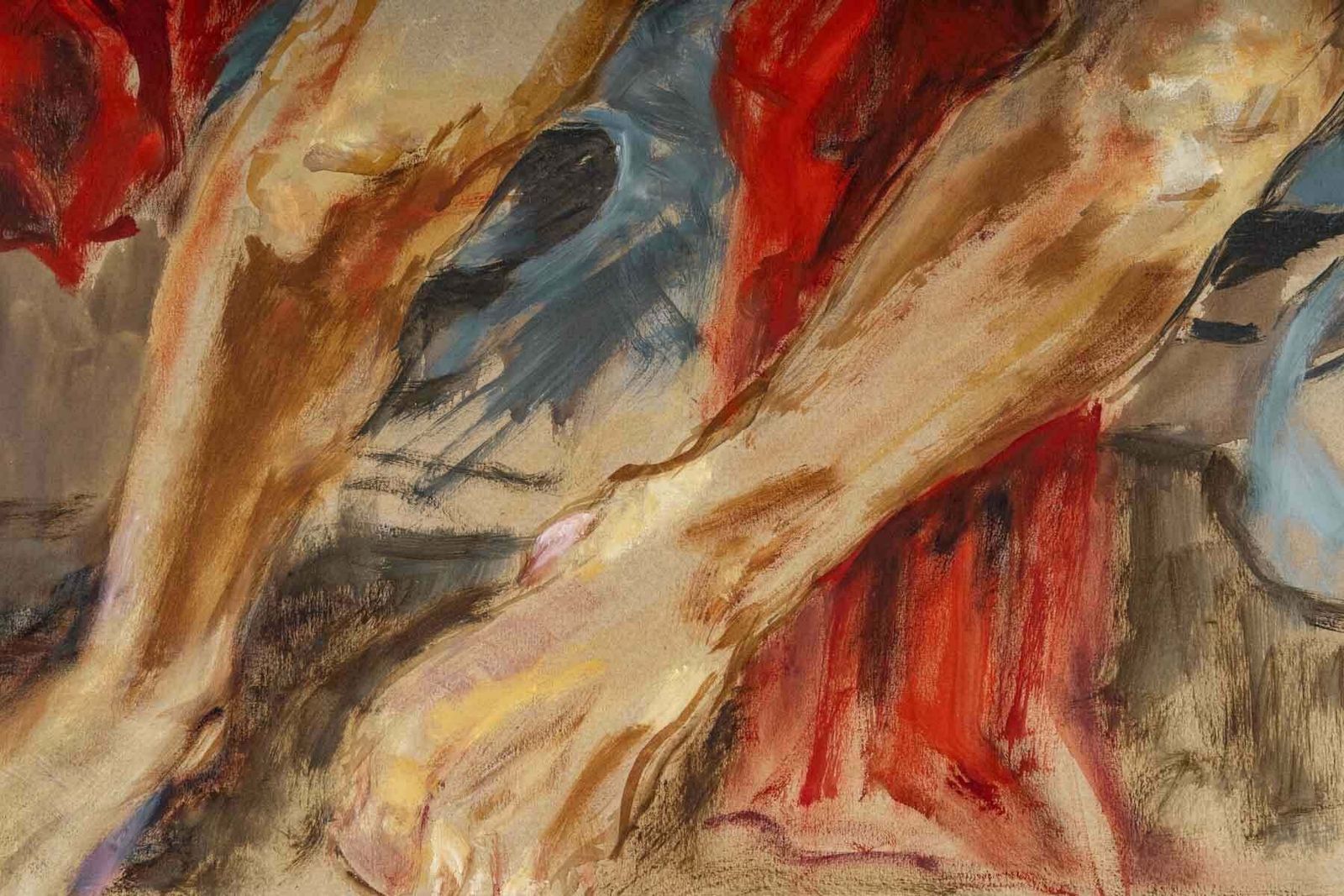 Painting On Paper By Luez 20th Century photo buy
