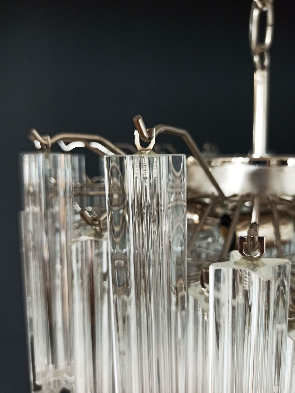 Gorgeous Murano Vintage Chandelier – 107 Quadriedri photo vinterior