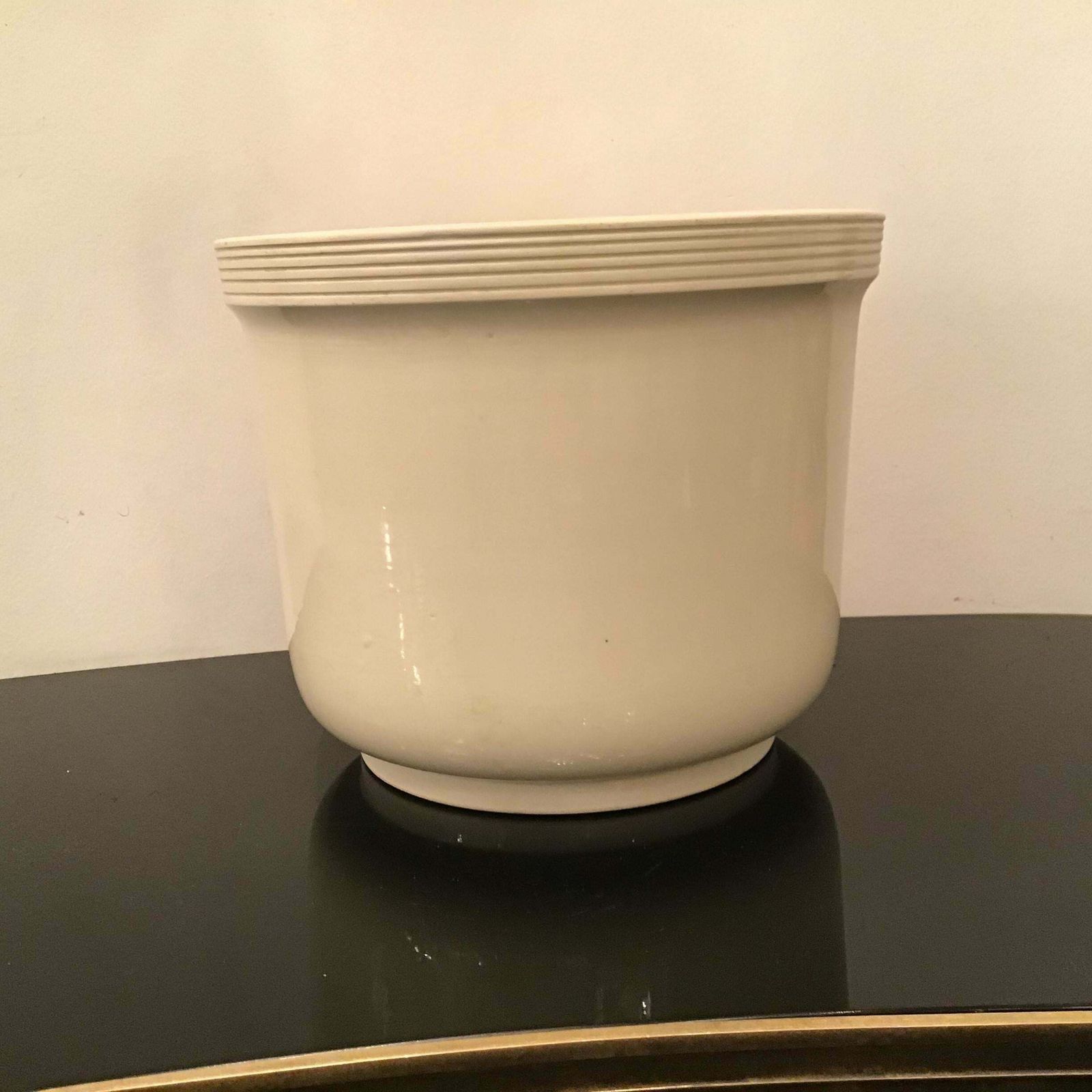 Richard Ginori Giovanni Gariboldi Vase Holder, 1950 Italy photo buy