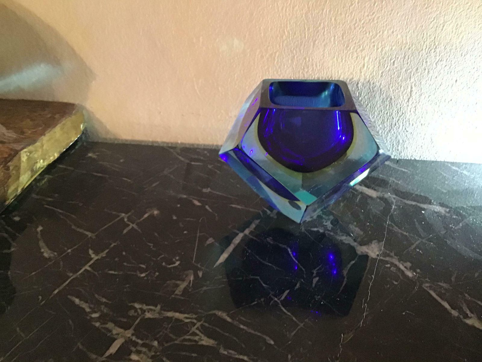 Seguso Flavio Poli Ashtray Ciottola Murano Glass 1950 Italy photo Home Decor