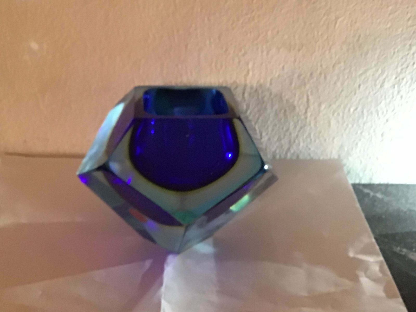 photo for sale Seguso Flavio Poli Ashtray Ciottola Murano Glass 1950 Italy