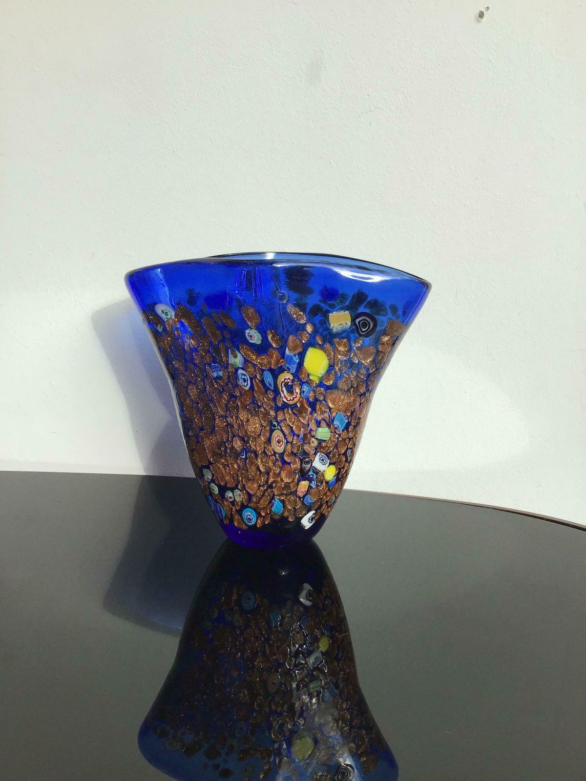 photo furniture Dino Martens Vase Murano Glass Murrine 1950 Italy