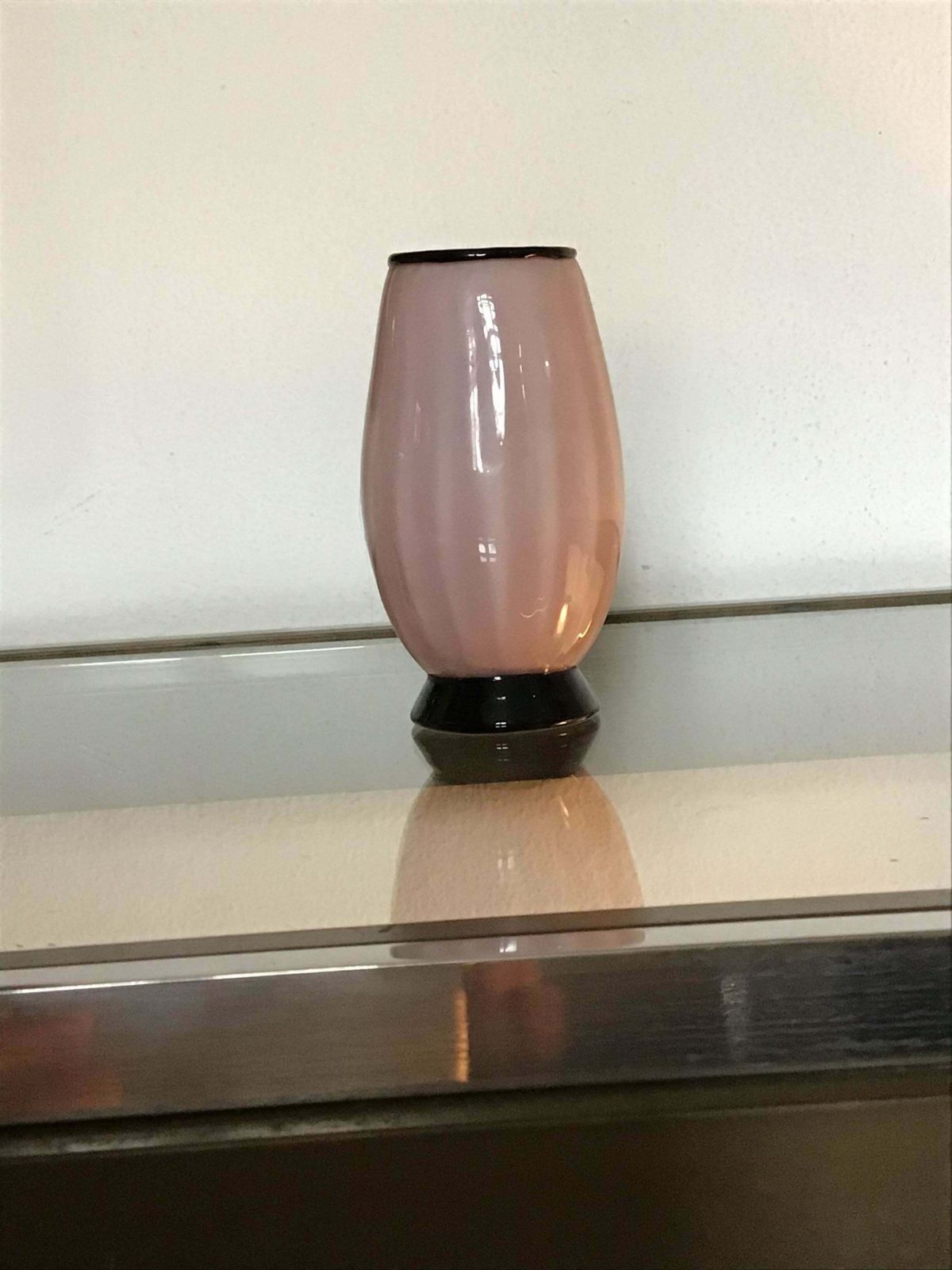 Venini Tommaso Buzzi Jacketed Glass Vase 1950 Italy photo 1269.0