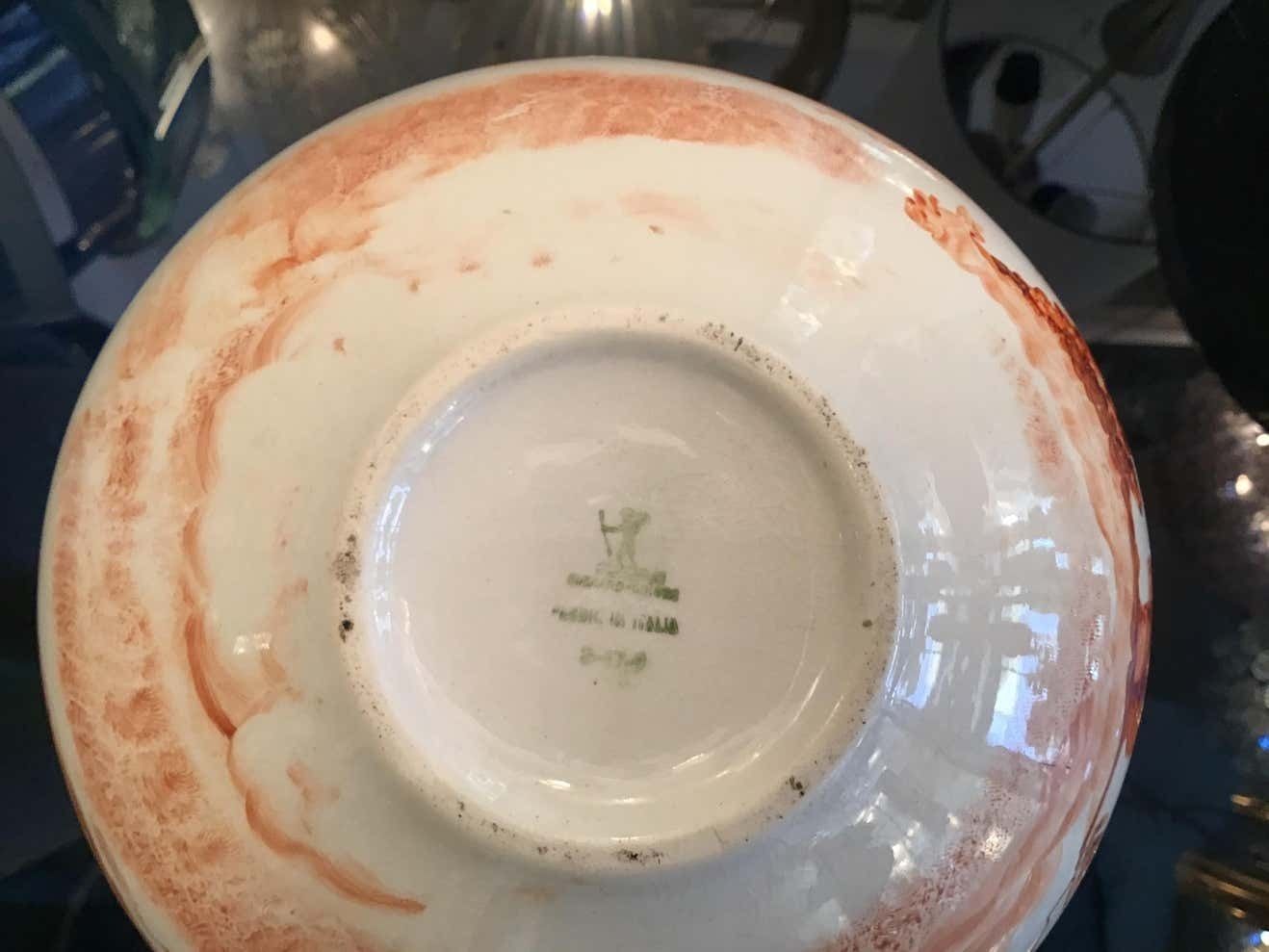 Richard Ginori Giovanni Gariboldi Vase Ceramic, 1950, Italy photo for sale