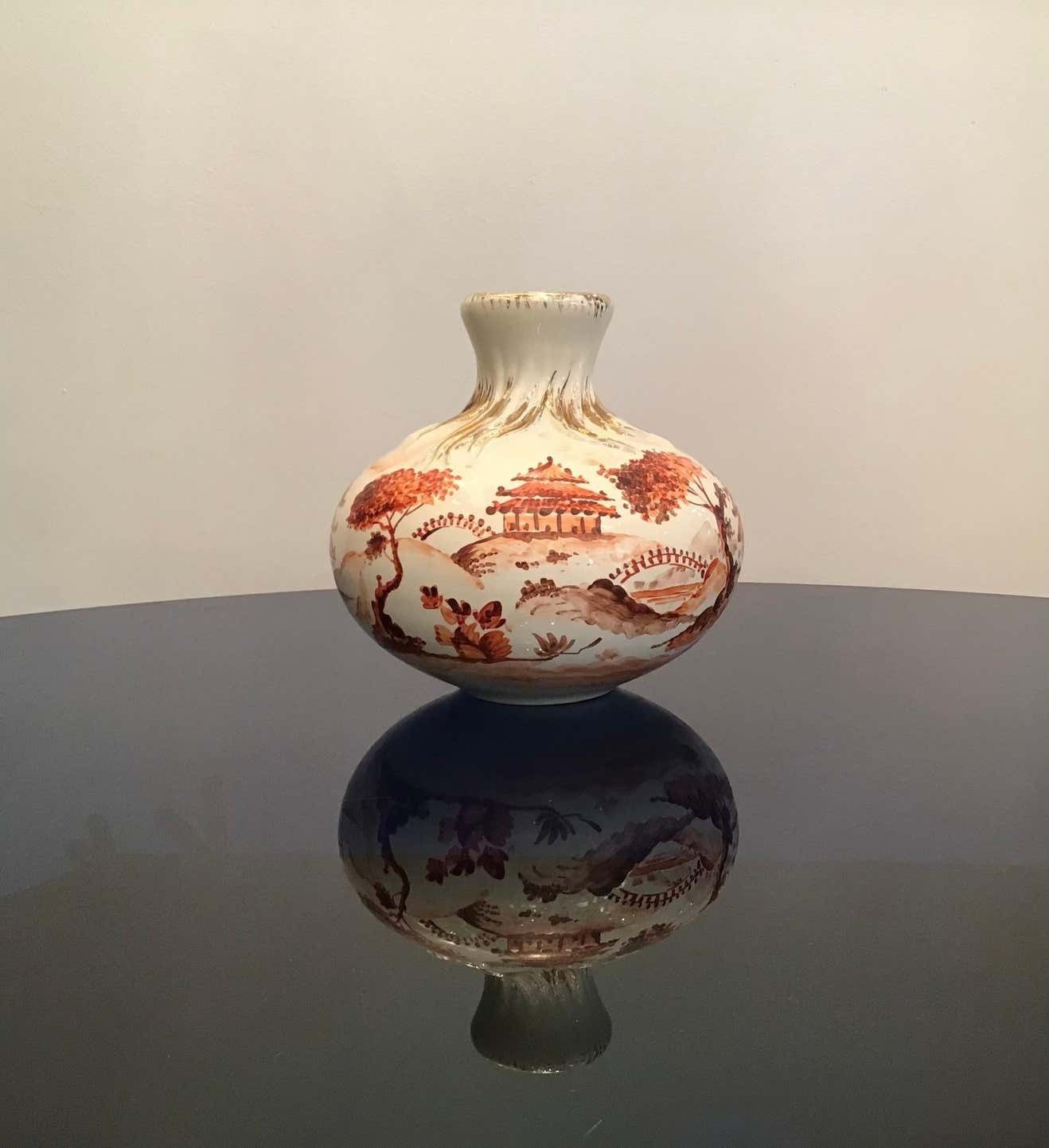 photo furniture Richard Ginori Giovanni Gariboldi Vase Ceramic, 1950, Italy