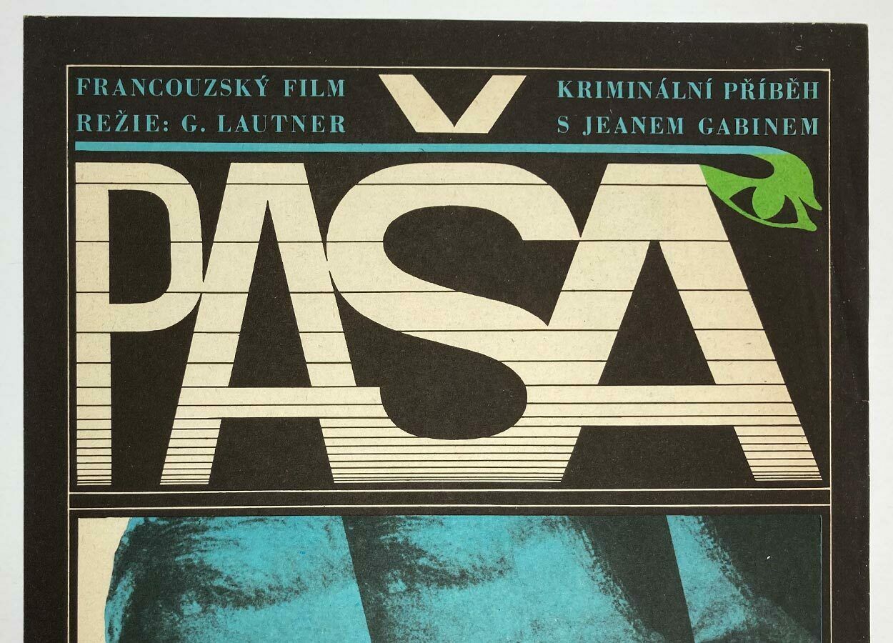 Movie Poster, Pasha, Jaromír Bradáč, 1969 photo furniture