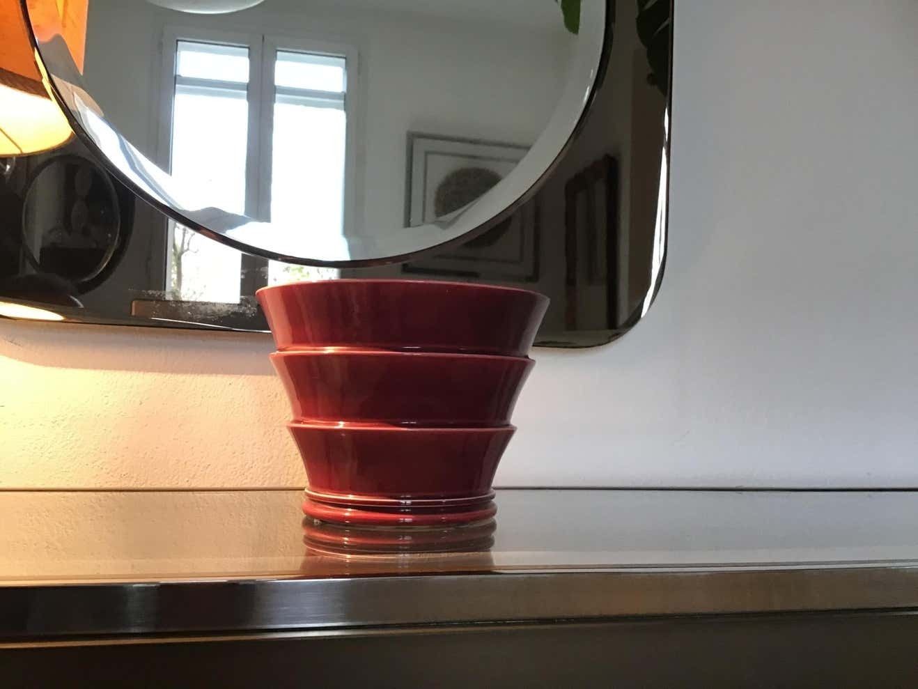 Laveno Cachepot 1930 Earthenware, Italy photo 1177.0