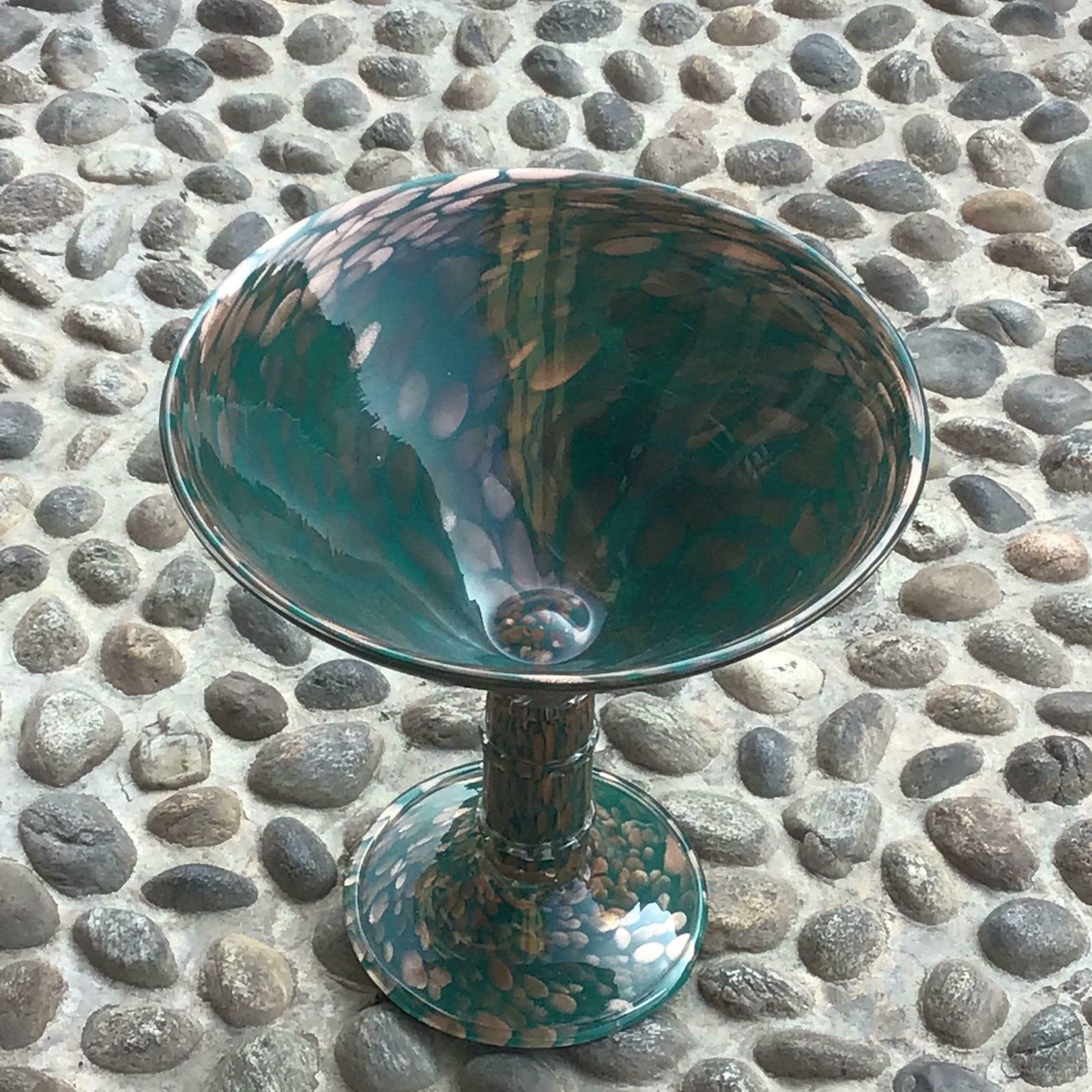 Seguso Centrepiece Murano Glass Gold 1958 Italy photo vinterior