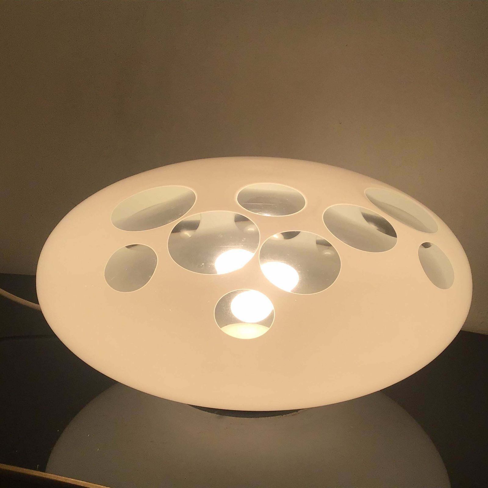 Carlo Nason Table Lamp Murano Glass Metal 1968 Italy photo 2718.0