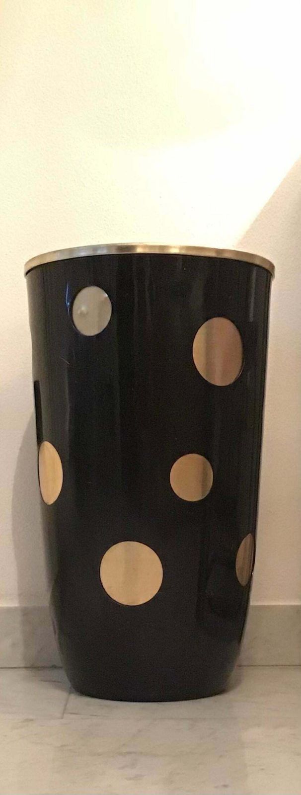 Furniture Ettore Sottsass Umbrella Stand Anodised Aluminium, 1955, Italy photo