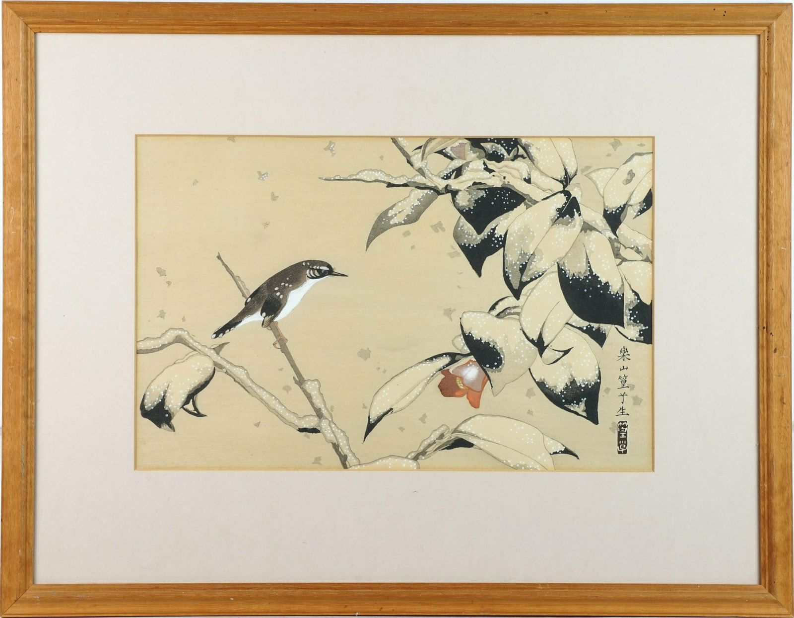 Rakusan Tsuchiya Pair Of Woodblocks 36 Series photo 900.0