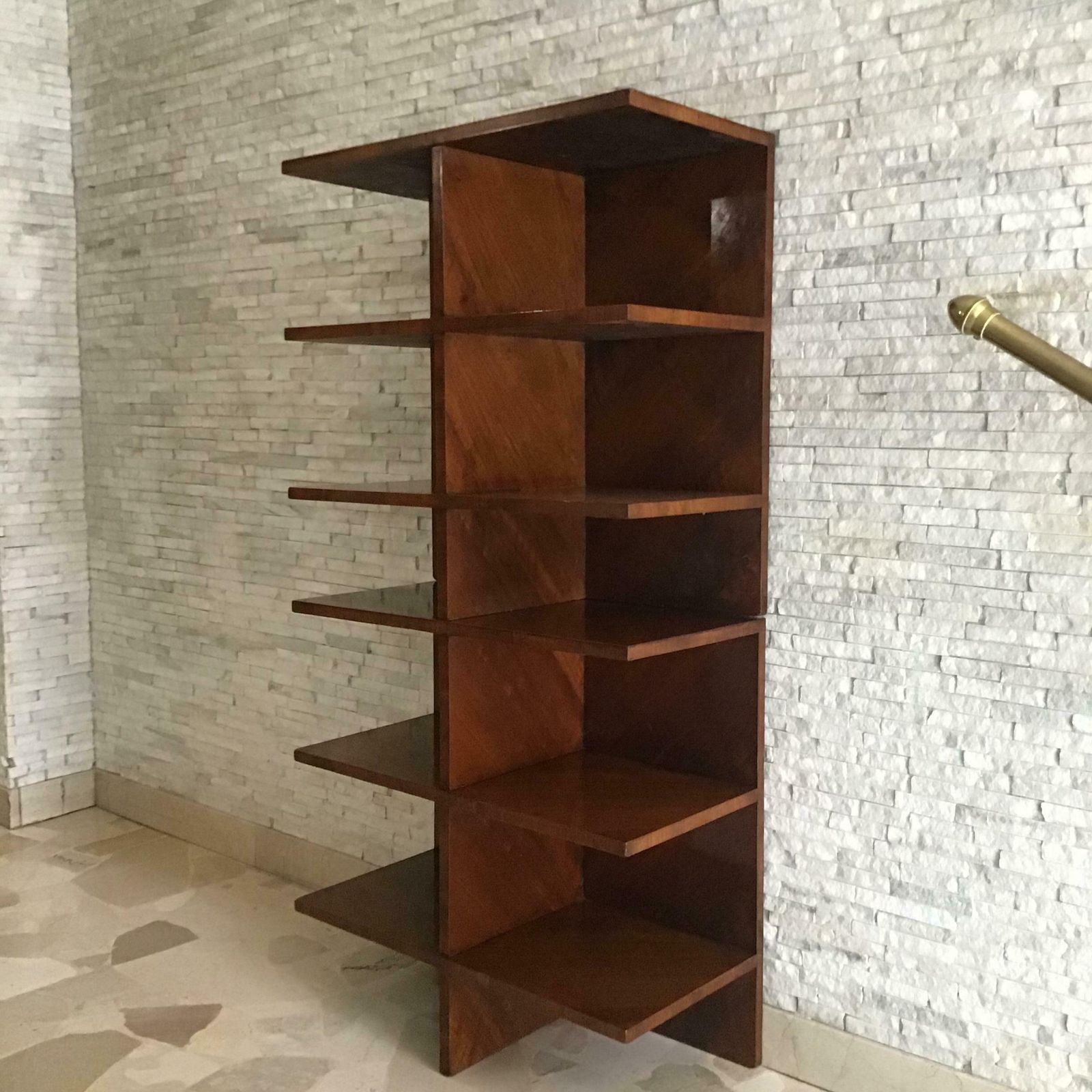 Osvaldo Borsani Etagere/Bedside/Bookcase Wood 1940 Italy photo vinterior