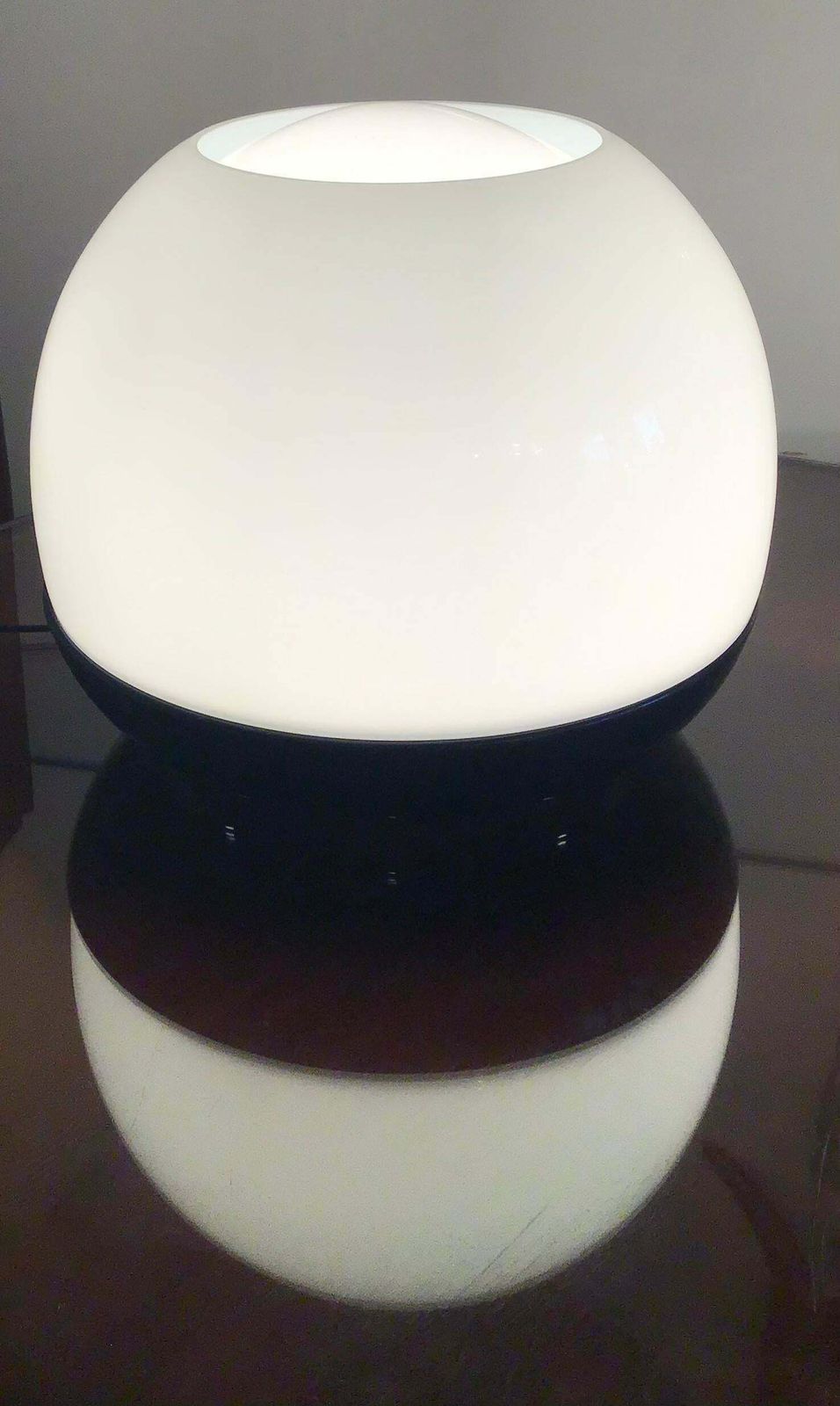 Vistosi Table Lamp Glass Metal 1965 Italy photo 1630.0