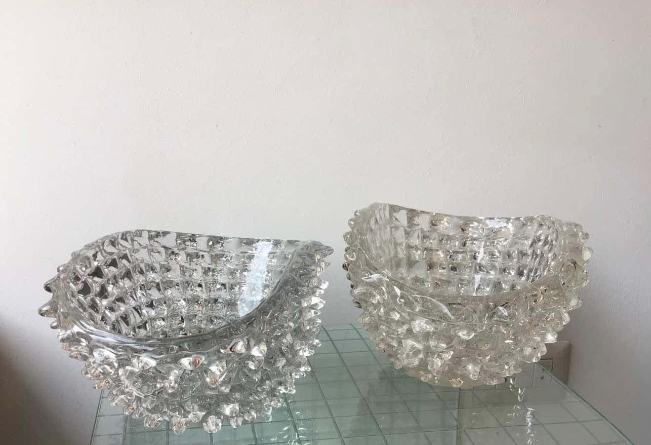 Barovier E Toso Couple Centrepiece “Rostrato“ Murano Glass, 1940, Italy photo vinterior