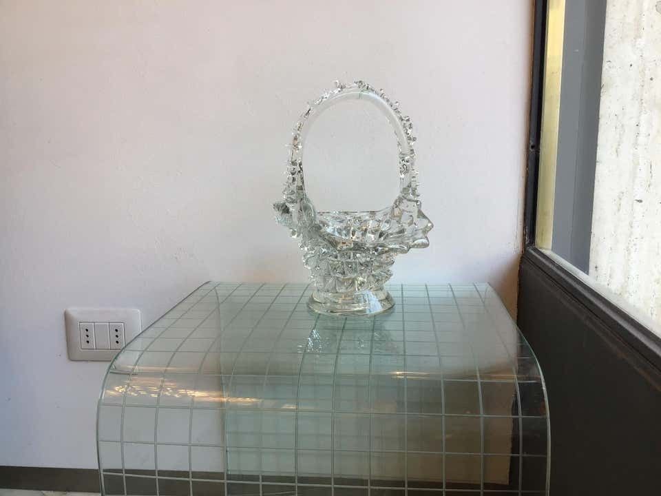 photo vinterior Barovier E Toso Centrepiece “Rostrato” Murano Glass, 1940, Italy