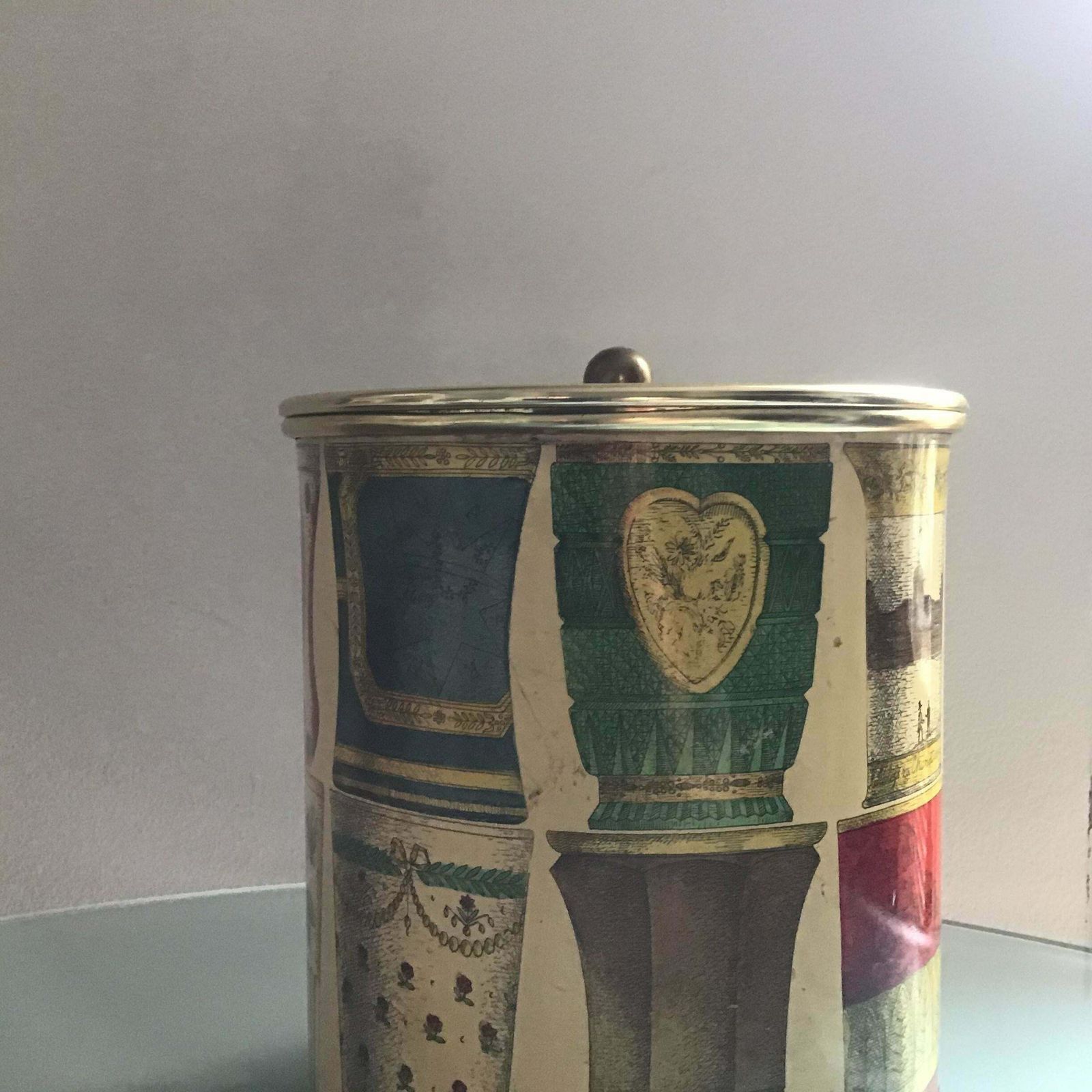 Piero Fornasetti Hice Holder Brass Metal 1955 Italy photo Home Decor