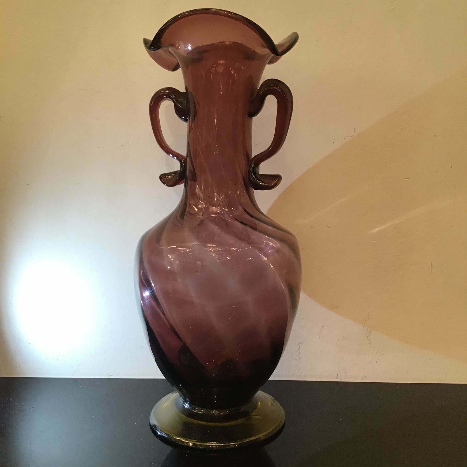 Martinuzzi Vase Murano Glass 1940 Italy photo Home Decor