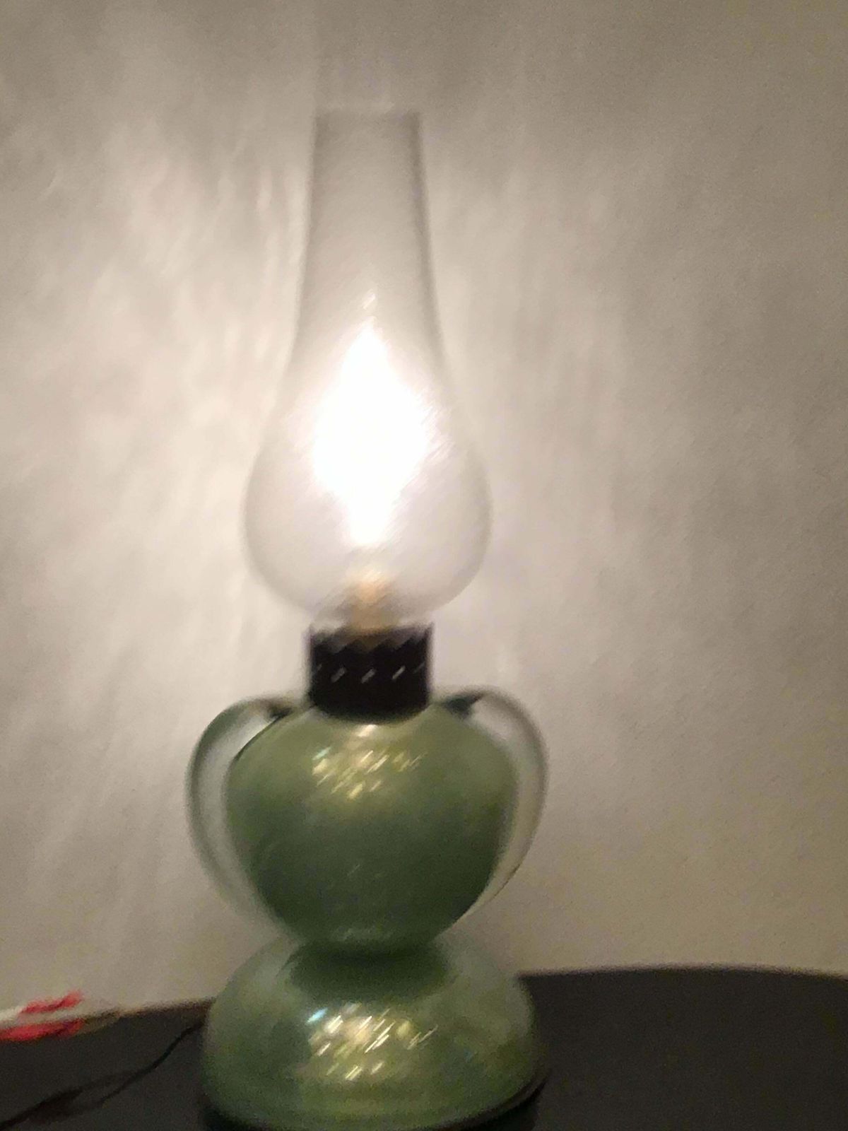 Archimede Segusoseguso Table Lamp Brass Murano Glass 1959 Italy photo 2717.0