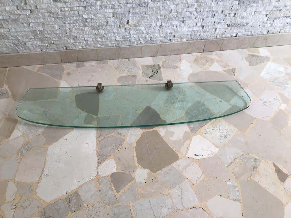 Fontana Arte Consolle Brass Glass, 1950, Italy photo 4972.0