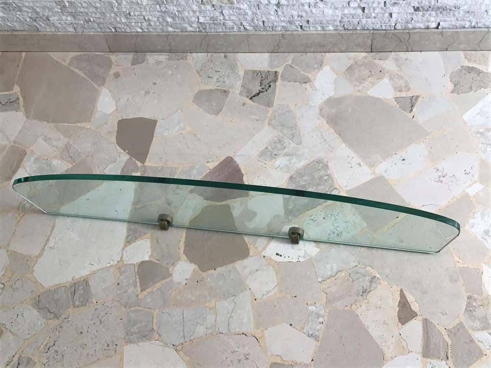 photo vinterior Fontana Arte Consolle Brass Glass, 1950, Italy