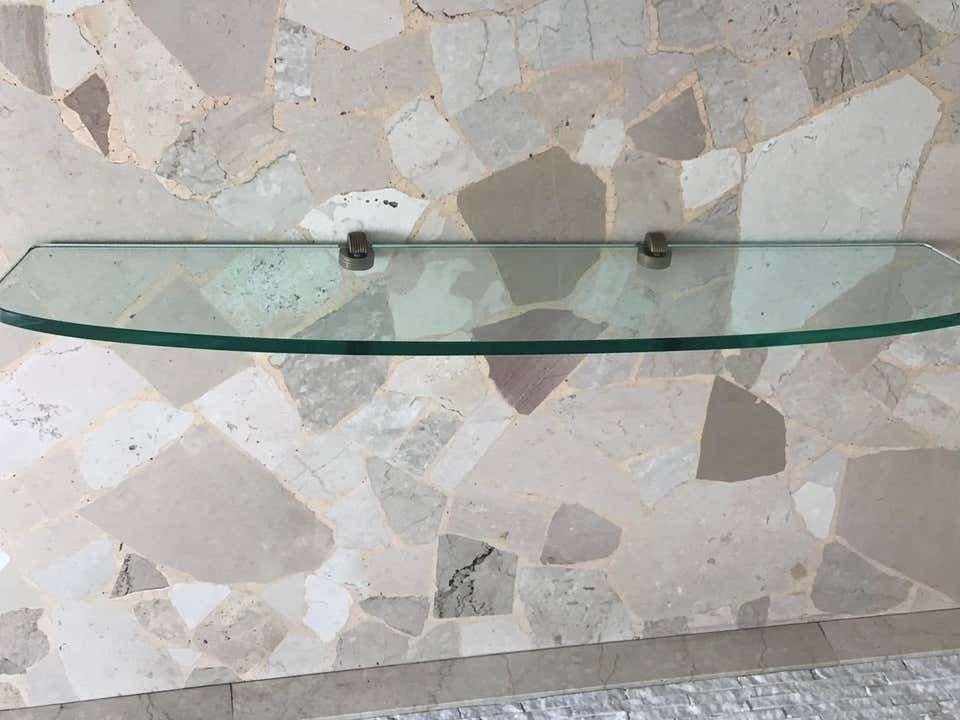 photo buy Fontana Arte Consolle Brass Glass, 1950, Italy