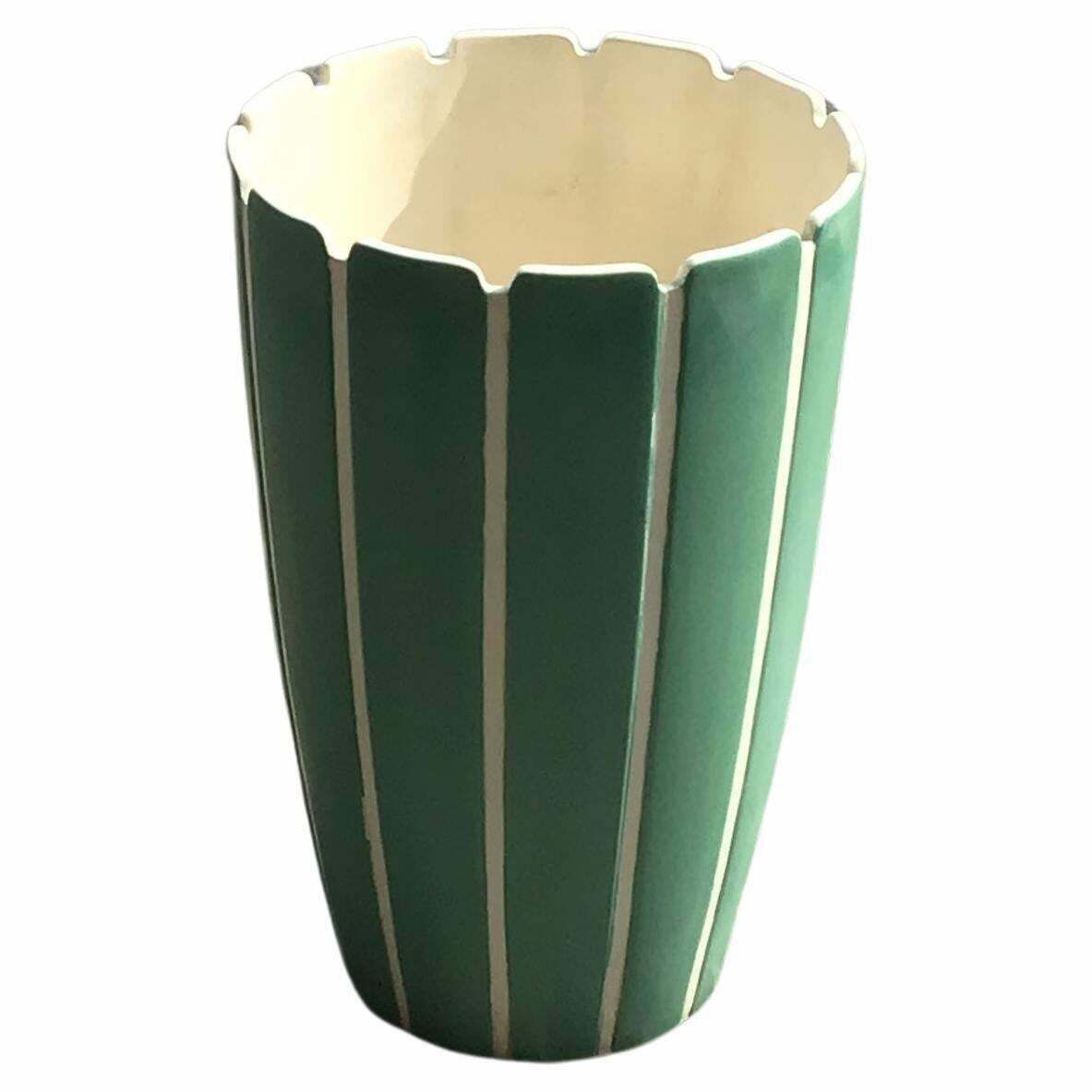 Richard Ginori Giovanni Gariboldi Vase Ceramic 1950 Italy
