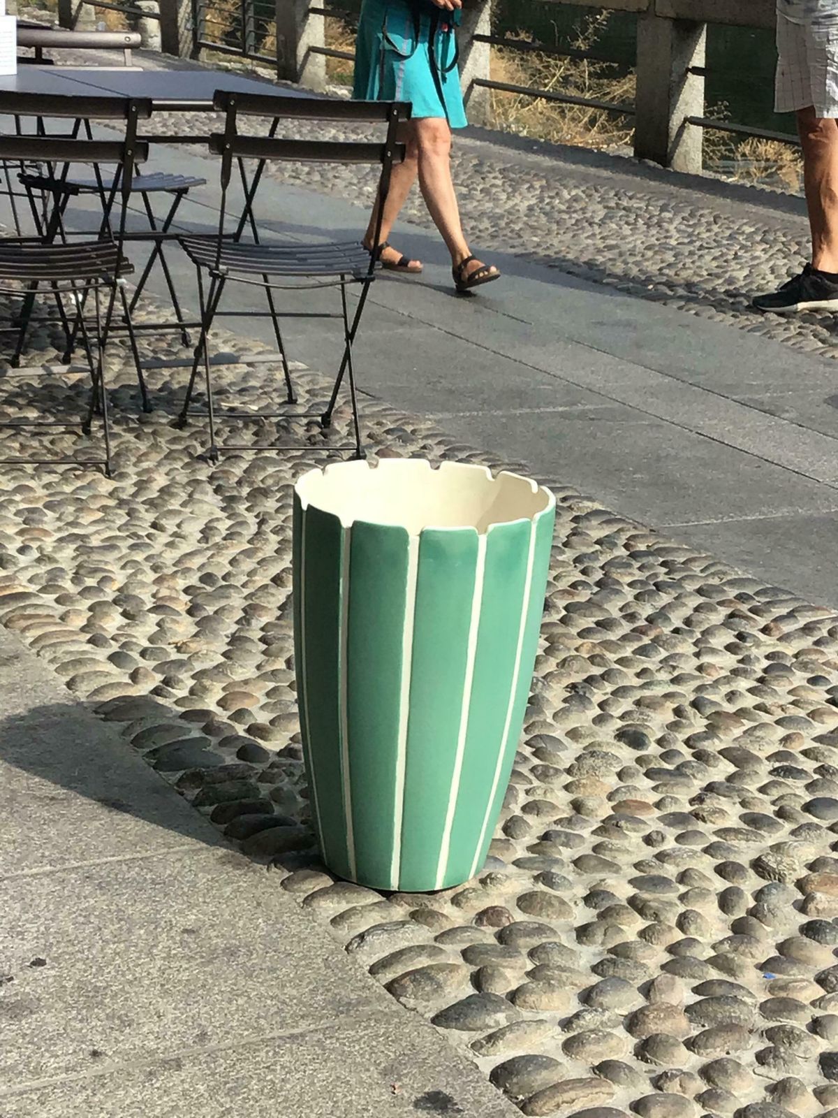 Richard Ginori Giovanni Gariboldi Vase Ceramic 1950 Italy photo vintage