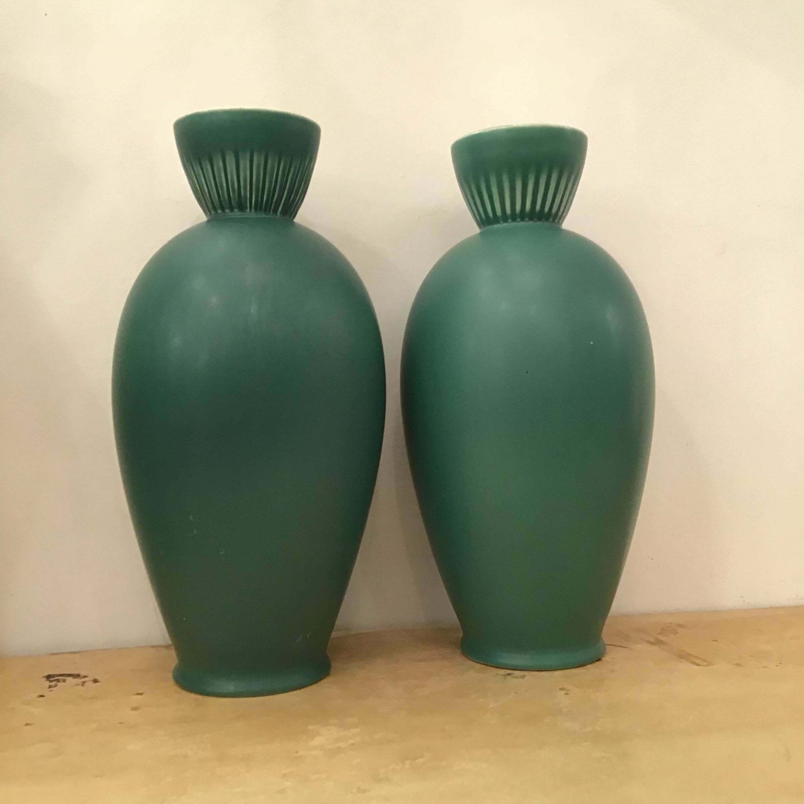 Home Decor Richard Ginori “”Giovanni Gariboldi “ Vases Ceramic 1950 Italy photo